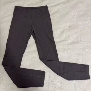 Athleta Girl Charcoal Leggings